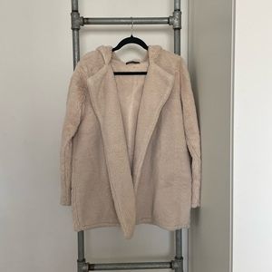 Brandy Melville Furry Coat OS